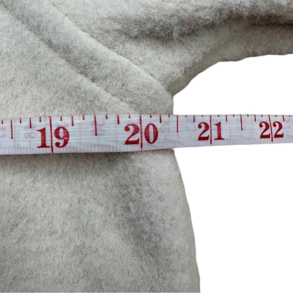 joie Cream Fleece Jacket Size S D0654 - Picture 7 of 14